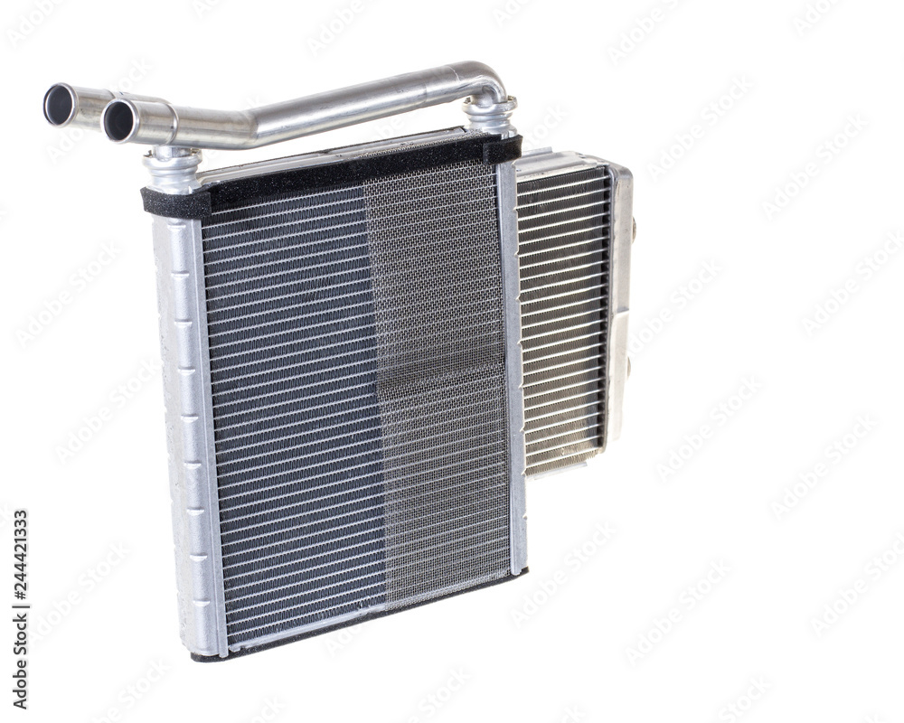 Fototapeta premium Engine cooling radiators