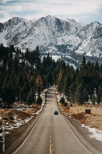 Road into the mountains