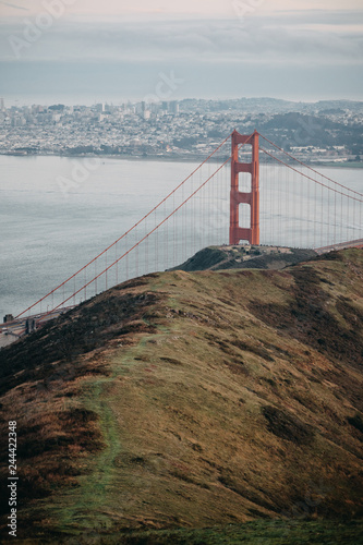 Trail to Golden Gate Bridge