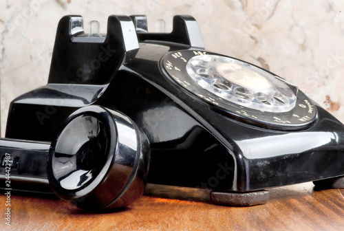 Obraz na płótnie Old Style Telephone. w salonie