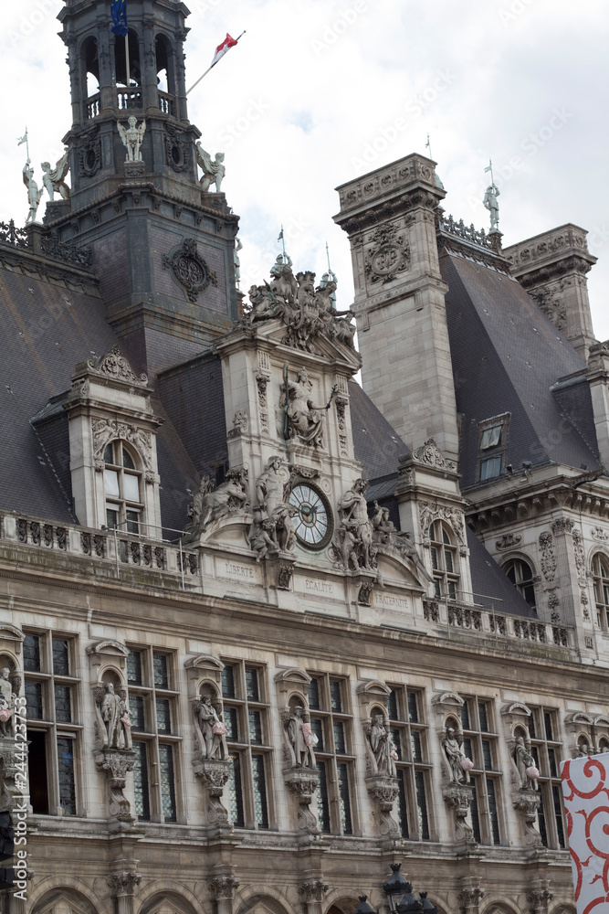 Town hall of Paris, hotel de ville