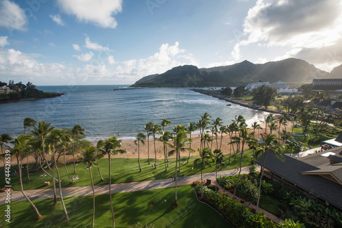 Tropical Resort View in Lihue, Kauai