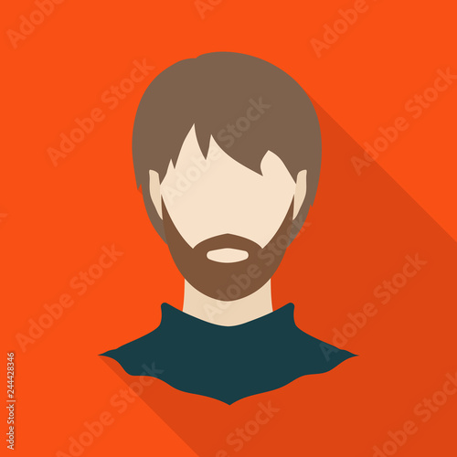 Isolated object of avatar and dummy sign. Set of avatar and image vector icon for stock.