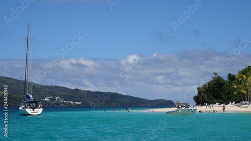 Beach island Cayo Levantado