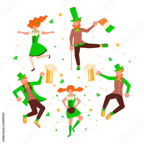 St Patricks Day banner.