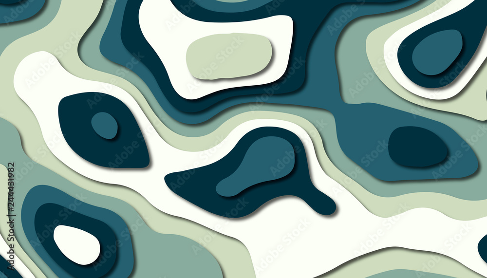 Abstract paper carve template background,for book cover.