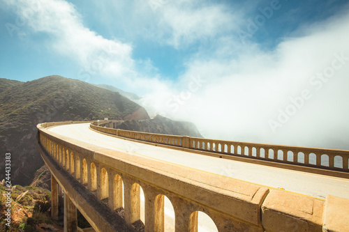Bixby Bridge along Highway 1, Big Sur, California, USA