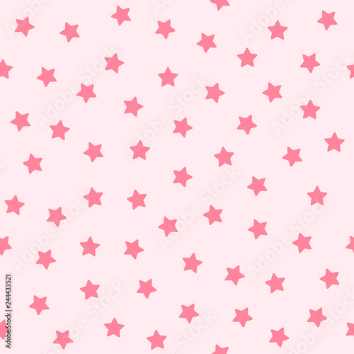 Wallpaper Mural Star pattern. Seamless vector Torontodigital.ca