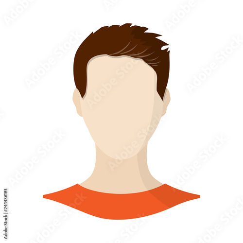 Vector design of avatar and dummy symbol. Set of avatar and image vector icon for stock.