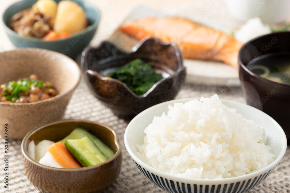 和食の朝食イメージ 和食の朝食イメージ