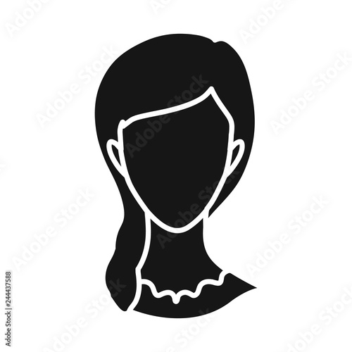 Vector design of avatar and dummy icon. Set of avatar and image stock symbol for web.