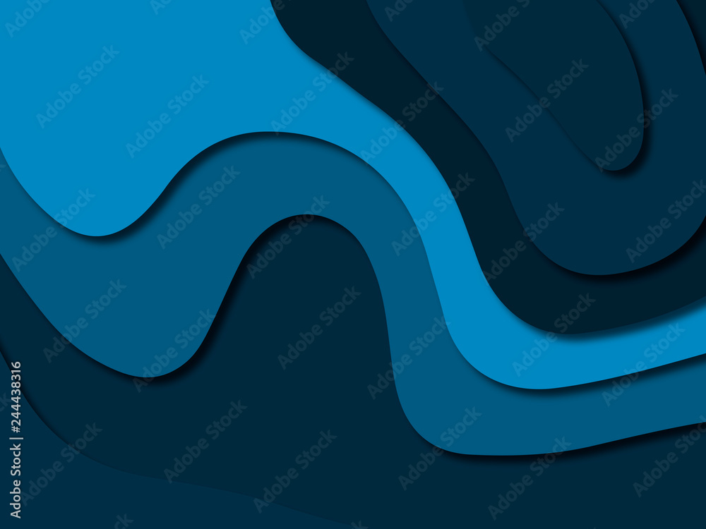 Paper art cartoon abstract waves. Paper carve background. Modern origami design template.Paper cut background. Abstract realistic paper decoration for design textured Paper art cartoon abstract waves. Paper carve background. Modern origami design template.Paper cut background. Abstract realistic paper decoration for design textured