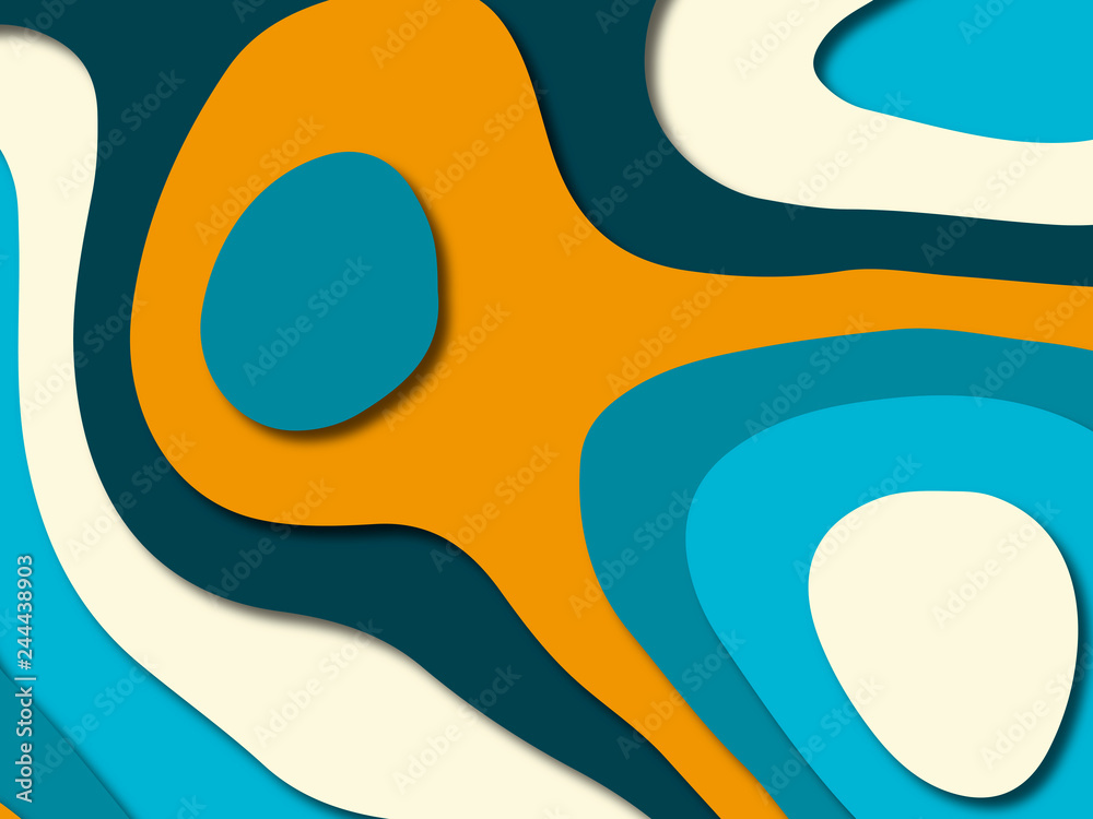 Paper art cartoon abstract waves. Paper carve background. Modern origami design template.Paper cut background. Abstract realistic paper decoration for design textured Paper art cartoon abstract waves. Paper carve background. Modern origami design template.Paper cut background. Abstract realistic paper decoration for design textured