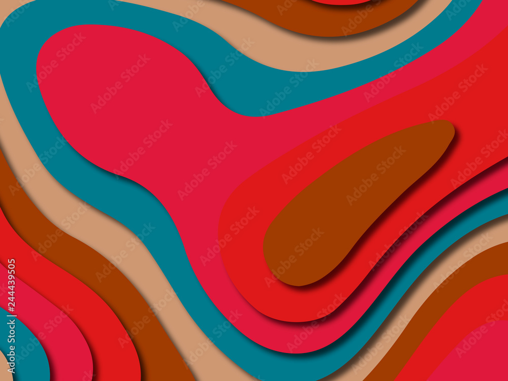 Paper art cartoon abstract waves. Paper carve background. Modern origami design template.Paper cut background. Abstract realistic paper decoration for design textured Paper art cartoon abstract waves. Paper carve background. Modern origami design template.Paper cut background. Abstract realistic paper decoration for design textured