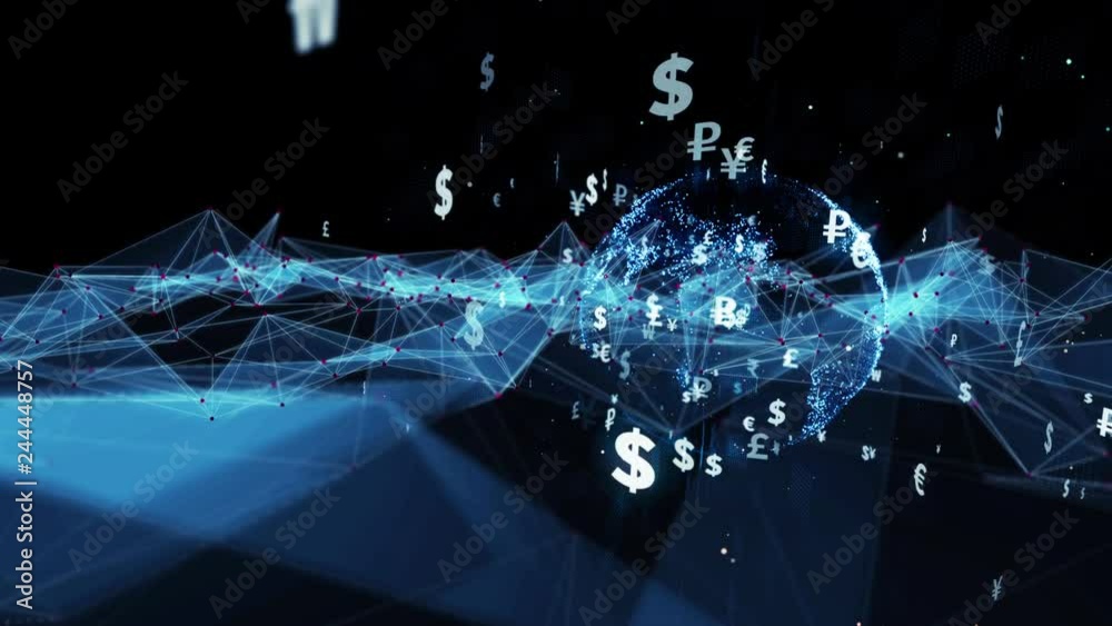 Financial technology concept. Fintech.