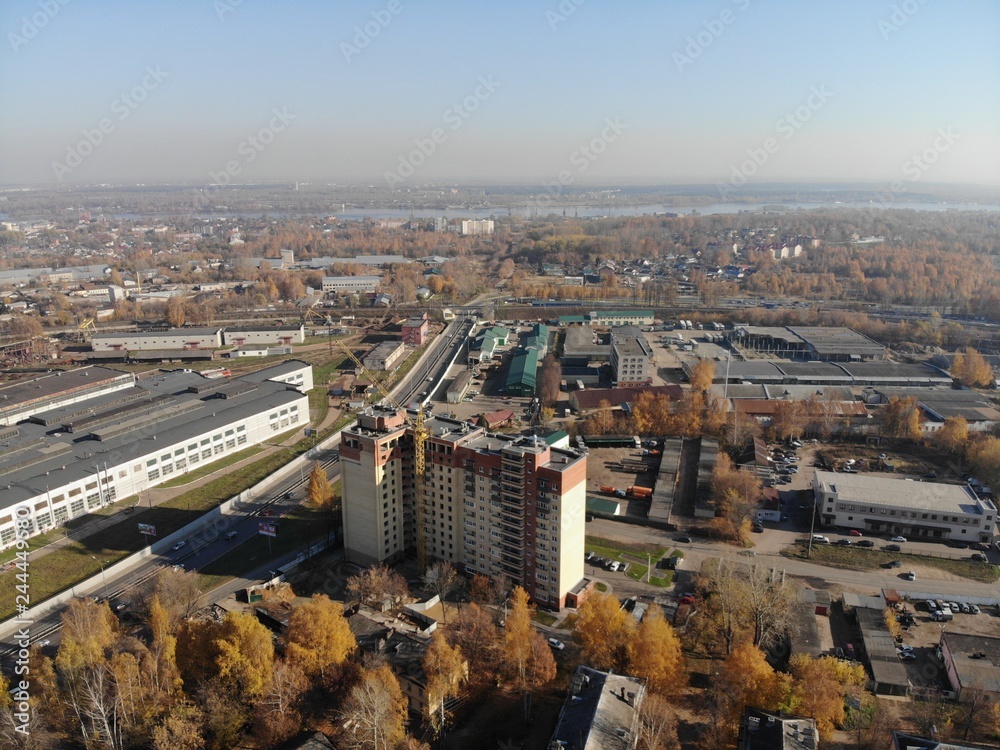 Fototapeta premium City from a height
