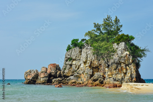 Rock formation at South China Sea.