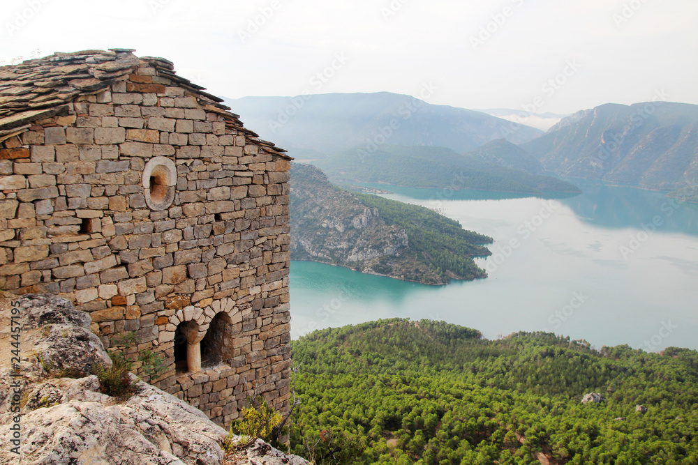 Ermita de Santa Quiteria, Congos De Mont Rebei, Catalonia, Spain