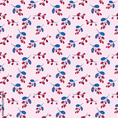 Berries Seamless pattern -1 