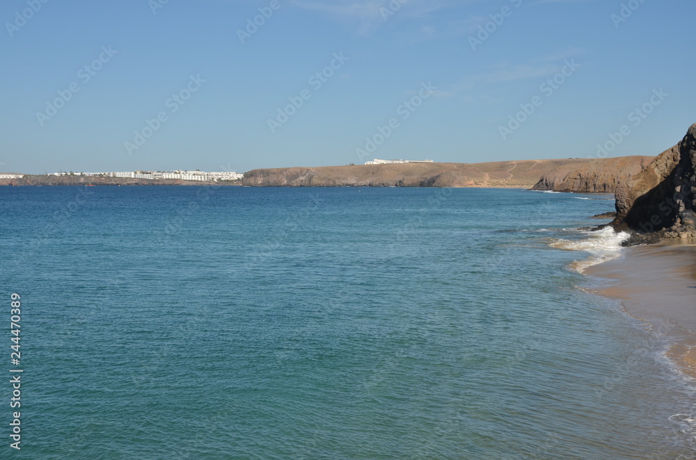 Spiaggi di Lanzarote , Canarie