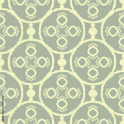 Ethnic boho seamless pattern. Ikat. Traditional ornament. Geometric background. Folk motif. Can be used for wallpaper, textile, invitation card, wrapping, web page background.