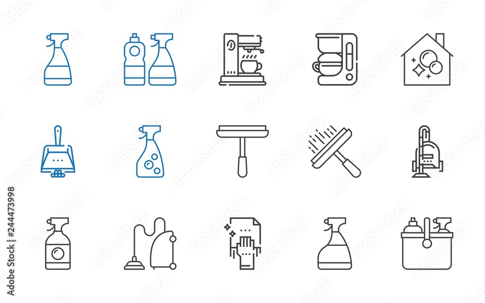 vacuum icons set vacuum icons set