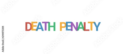Death Penalty word concept