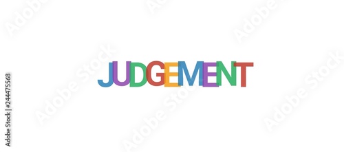 Judgement word concept
