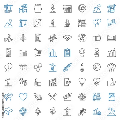 up icons set