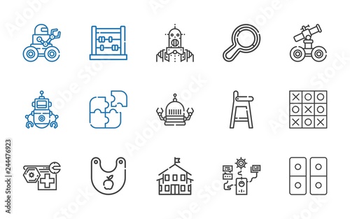toy icons set