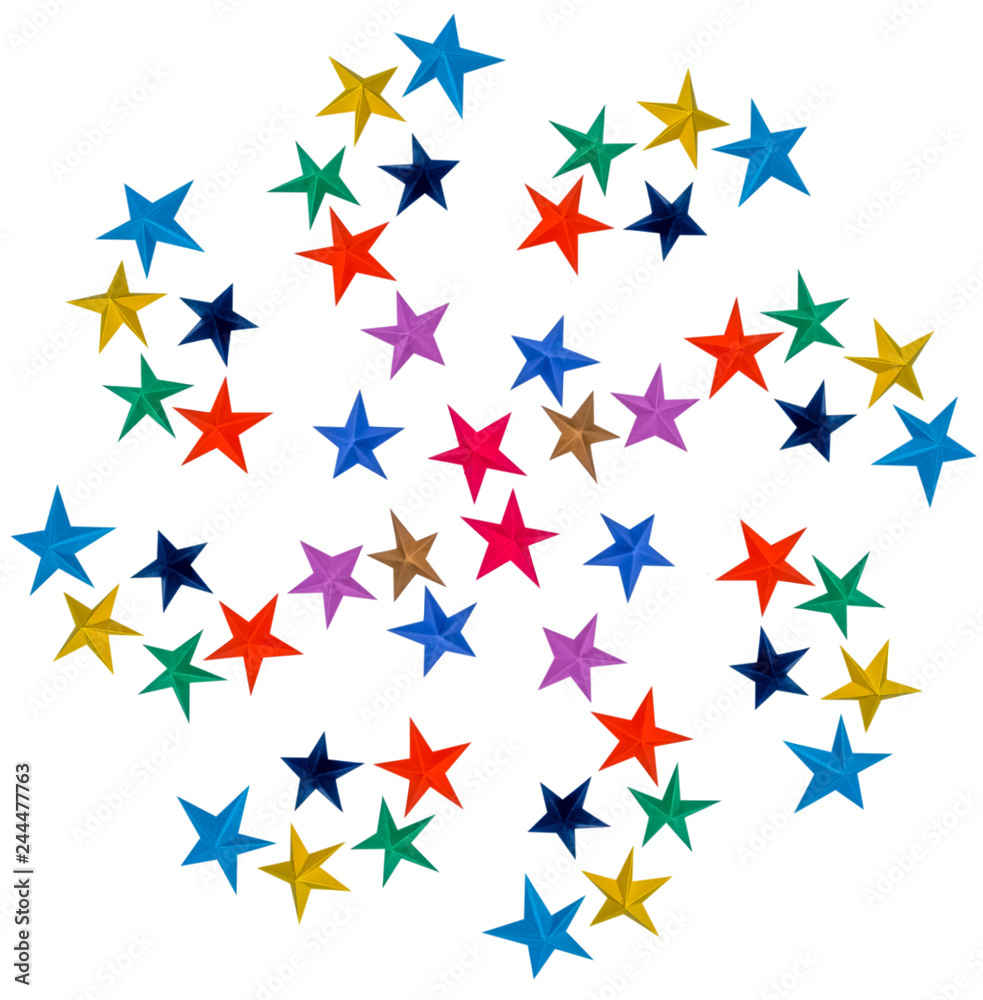 étoiles multicolores étoiles multicolores