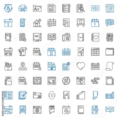 page icons set