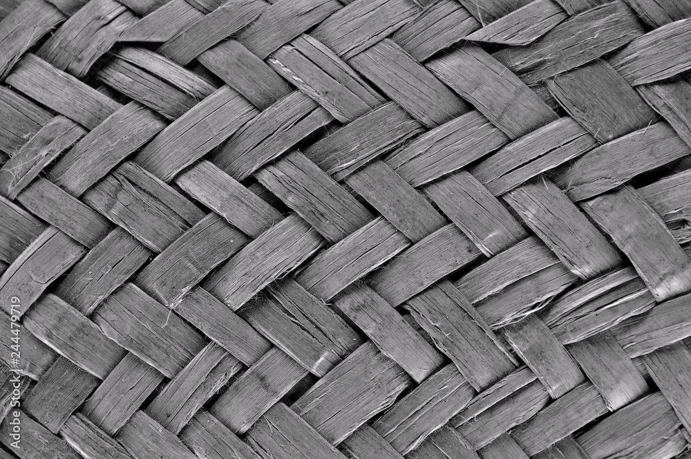 texture of wicker work in black and white style texture of wicker work in black and white style