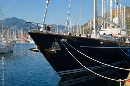 Marmaris, an old town on the Mediterranean