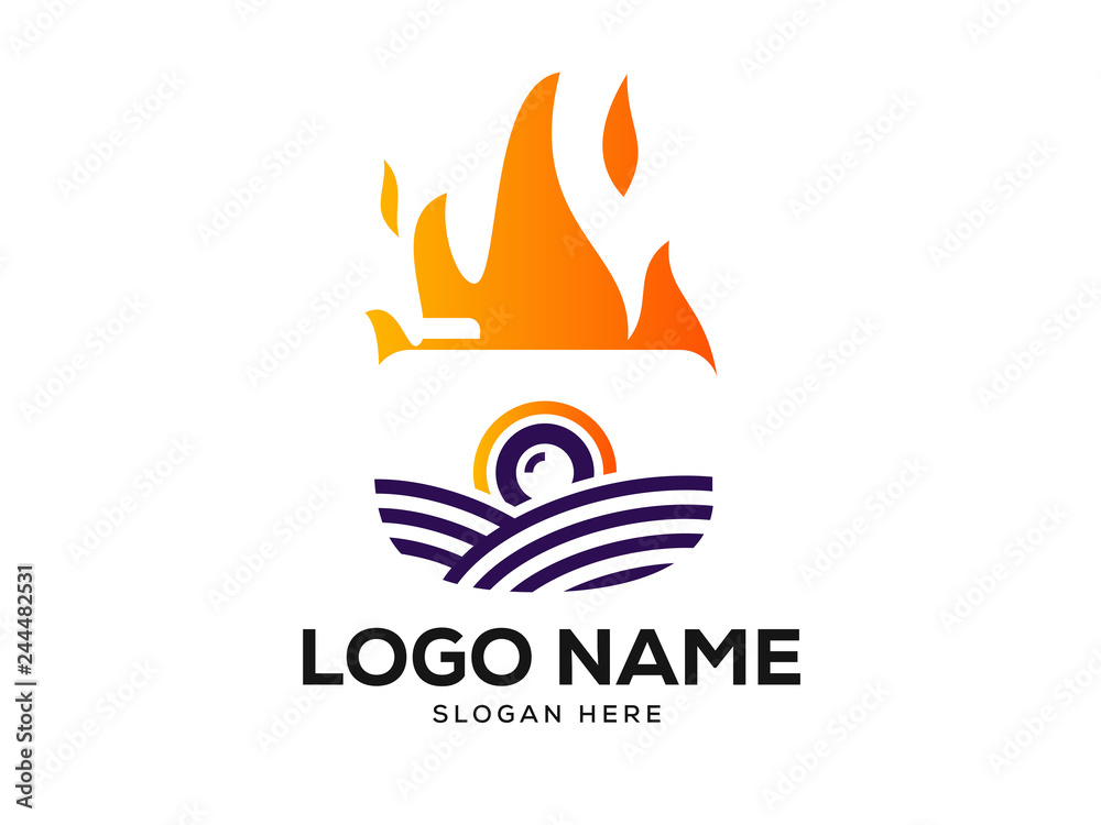 Photography Logo Designs Template Vector, Photo Idea Logo Designs Vector