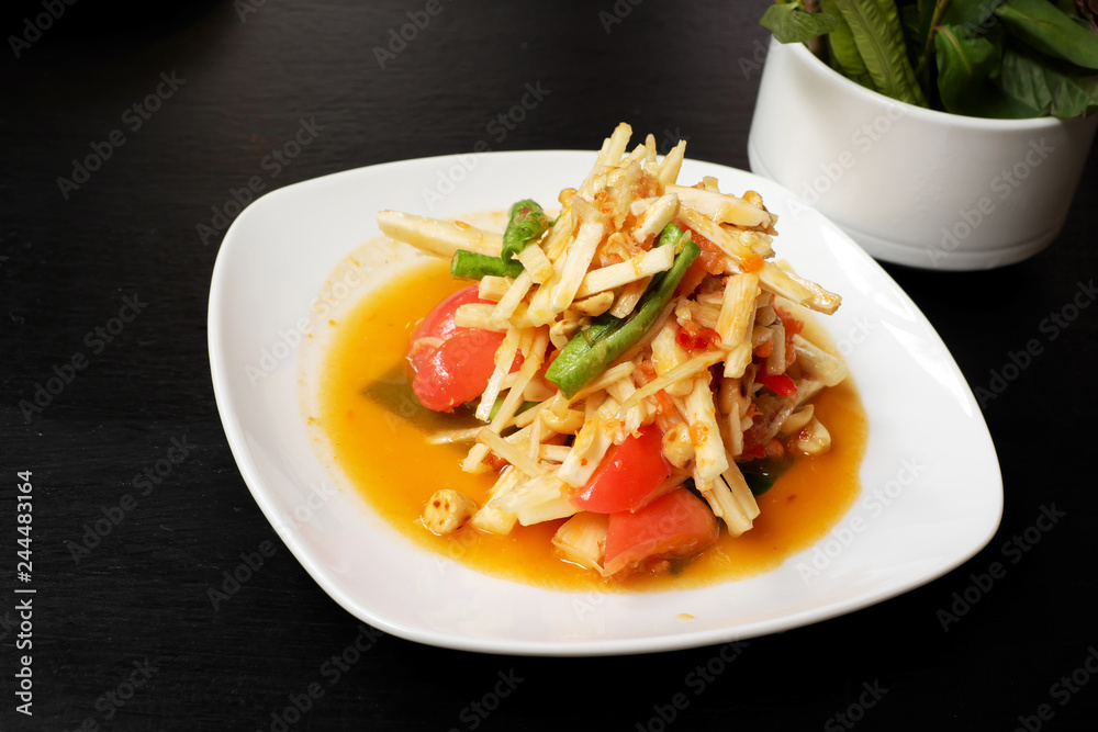 Salad with Coconut of Thailand Salad with Coconut of Thailand