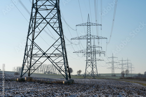 Strommast, Freileitungsmast photo
