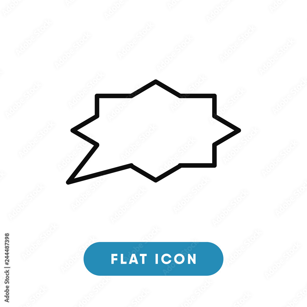 Shout vector icon Shout vector icon