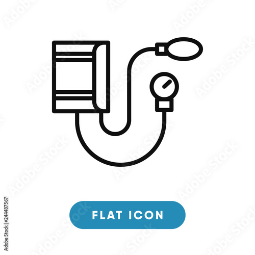 Blood pressure vector icon