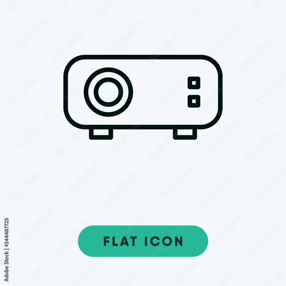 Projector vector icon