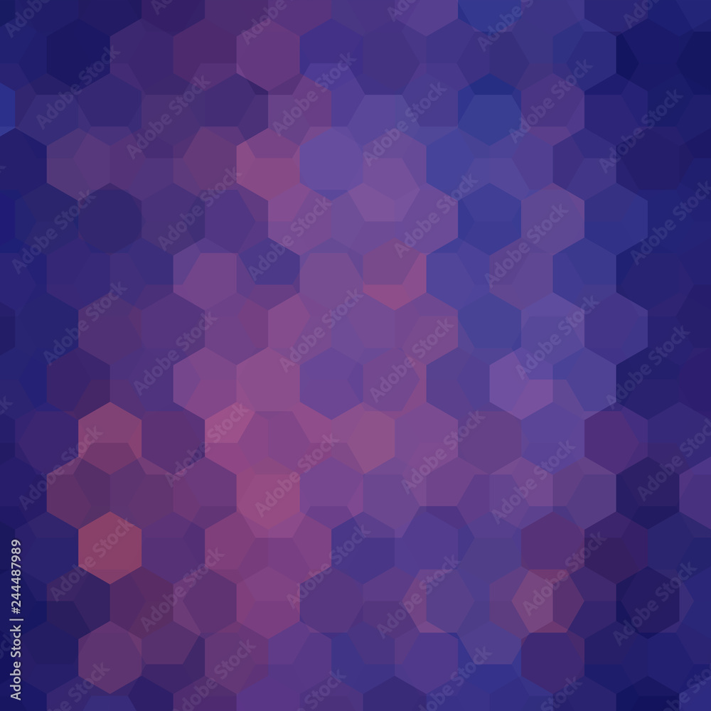 Abstract hexagons vector background. Purple geometric vector illustration. Creative design template. Abstract hexagons vector background. Purple geometric vector illustration. Creative design template.