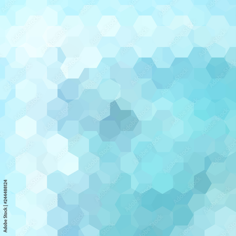 Background of geometric shapes. Blue mosaic pattern. Vector EPS 10. Vector illustration Background of geometric shapes. Blue mosaic pattern. Vector EPS 10. Vector illustration