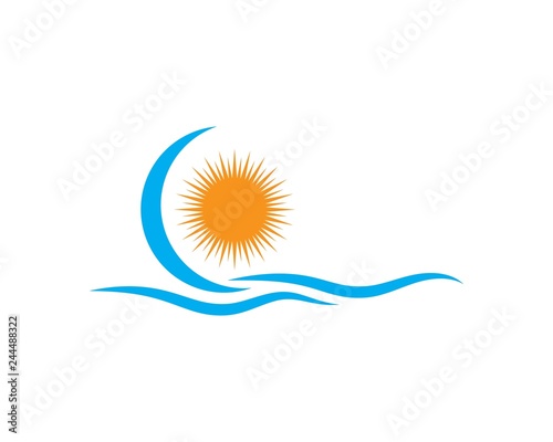 Water Wave symbol and icon