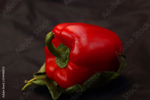 peppers on leaflets