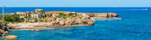 Sicily summer sea beach, Italy