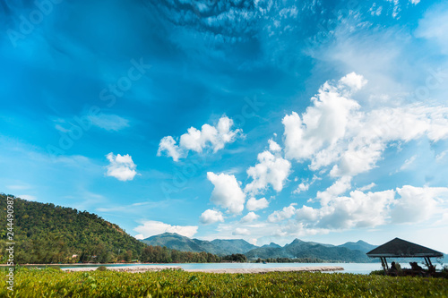 Beautiful sky and clouds, Koh Chang 