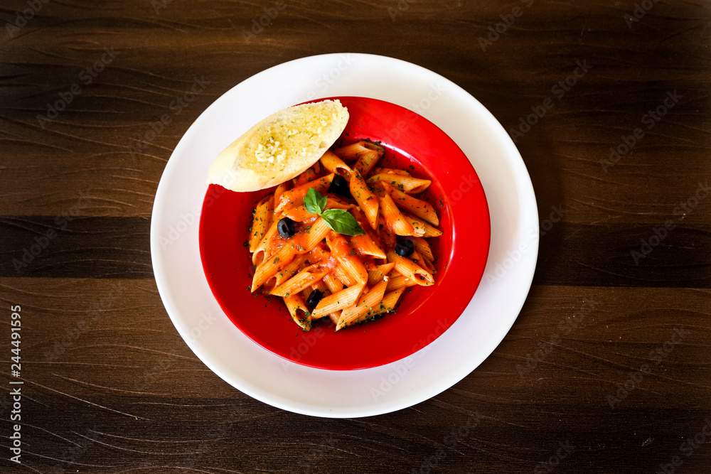 Indian macaroni with spicy Indian macaroni with spicy