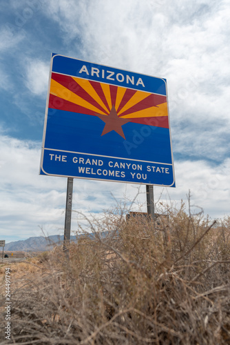 Arizona confine di stato