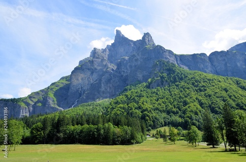 Cirque du Fer à Cheval, Sixt Fer à Cheval, Haute Savoie, Alpes