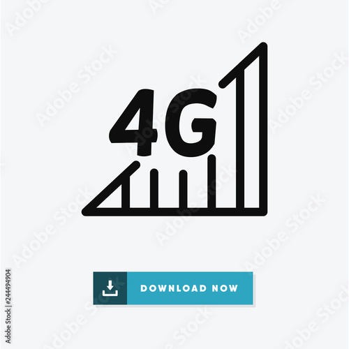 4g vector icon